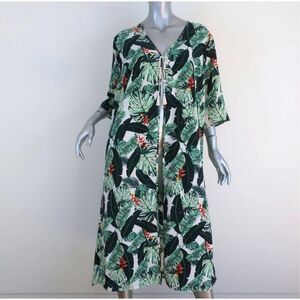 Rachel Zoe Duster Kimono NWOT Palm Print Duster Kimono Jacket one size fits all